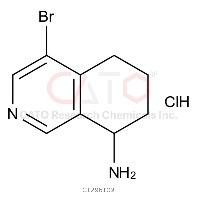 CAS No.:1428651-87-9,4-Bromo-5,6,7,8-tetrahydroisoquinolin-8-amine