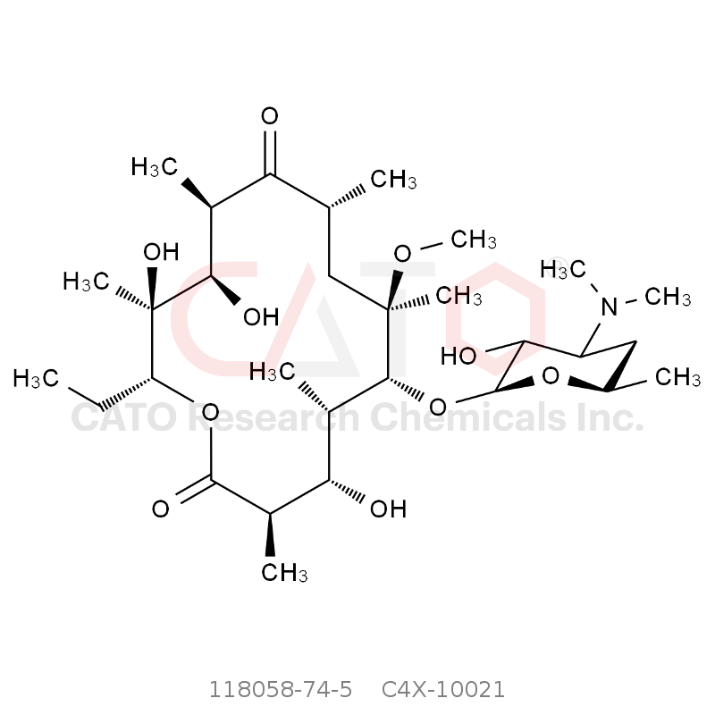 CAS No.:118058-74-5,克拉霉素EP杂质I