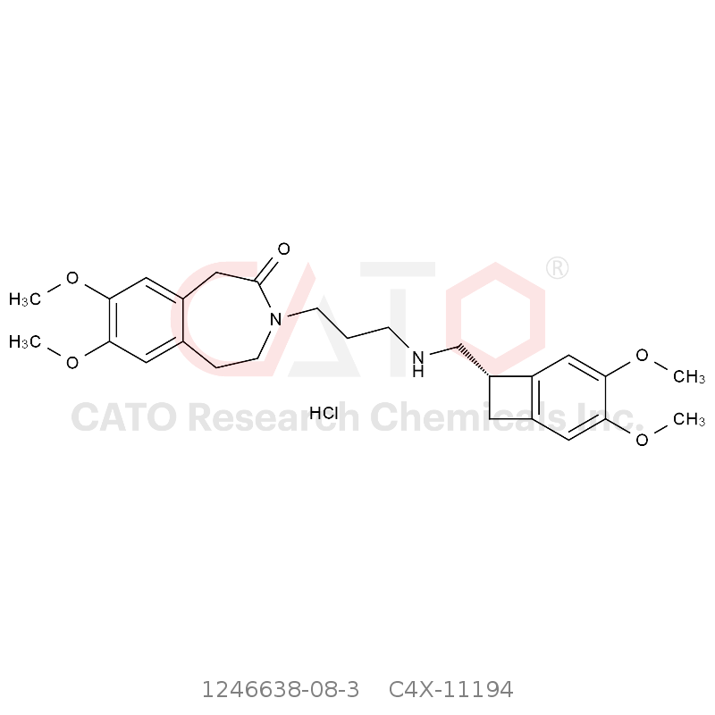 CAS No.:1246638-08-3,Ivabradine Impurity 4
