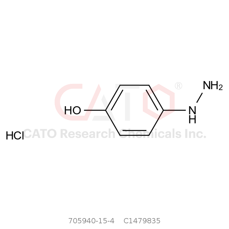 CAS No.:705940-15-4,(4-Hydroxyphenyl)hydrazine Hydrochloride