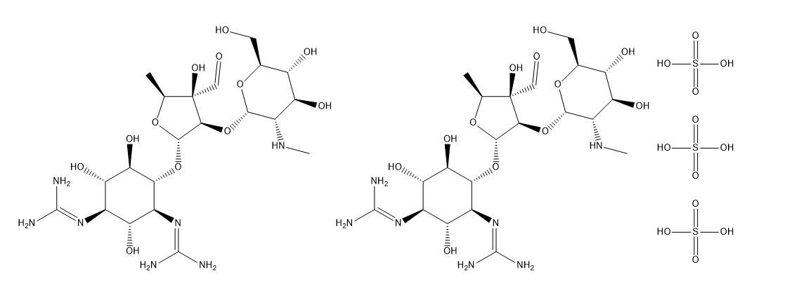 Streptomycin Sulfate CAS 3810-74-0 chemical structure