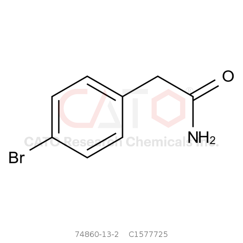 CAS No.:74860-13-2,2-(4-Bromophenyl)acetamide