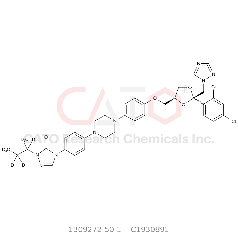 CAS No.:1309272-50-1,Itraconazole-D9