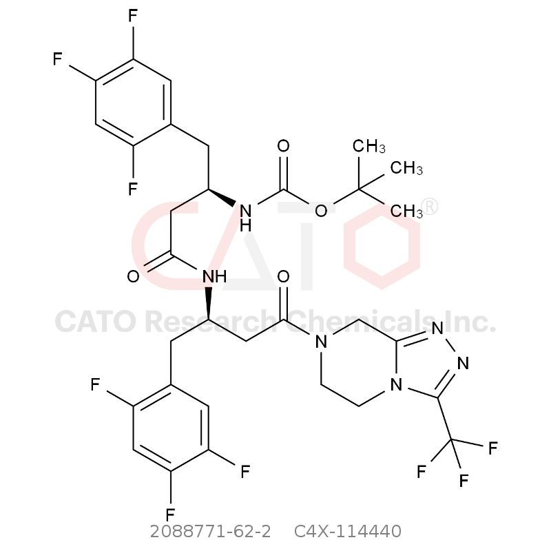 CAS No.:2088771-62-2,Sitagliptin Impurity 40