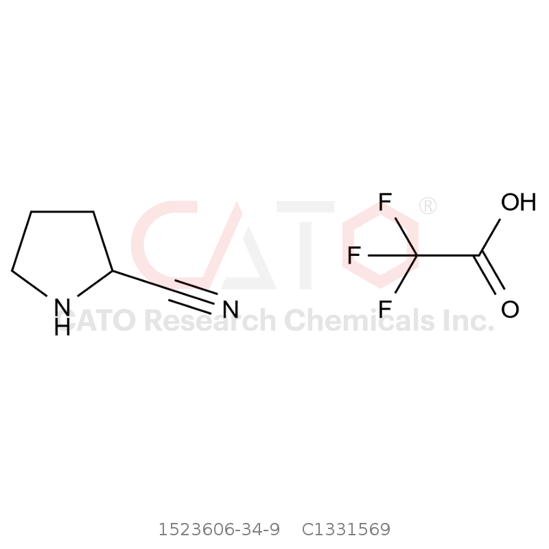 CAS No.:1523606-34-9,Pyrrolidine-2-carbonitrile 2,2,2-trifluoroacetate