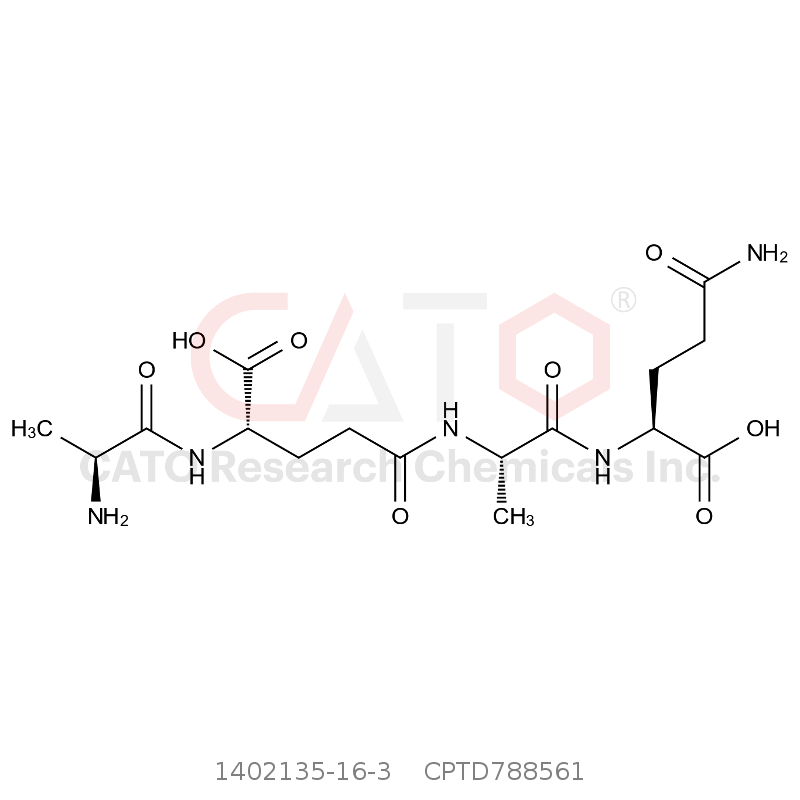 CAS No.:1402135-16-3,丙氨酰-（γ-谷氨酰）-丙氨酰-谷氨酰胺