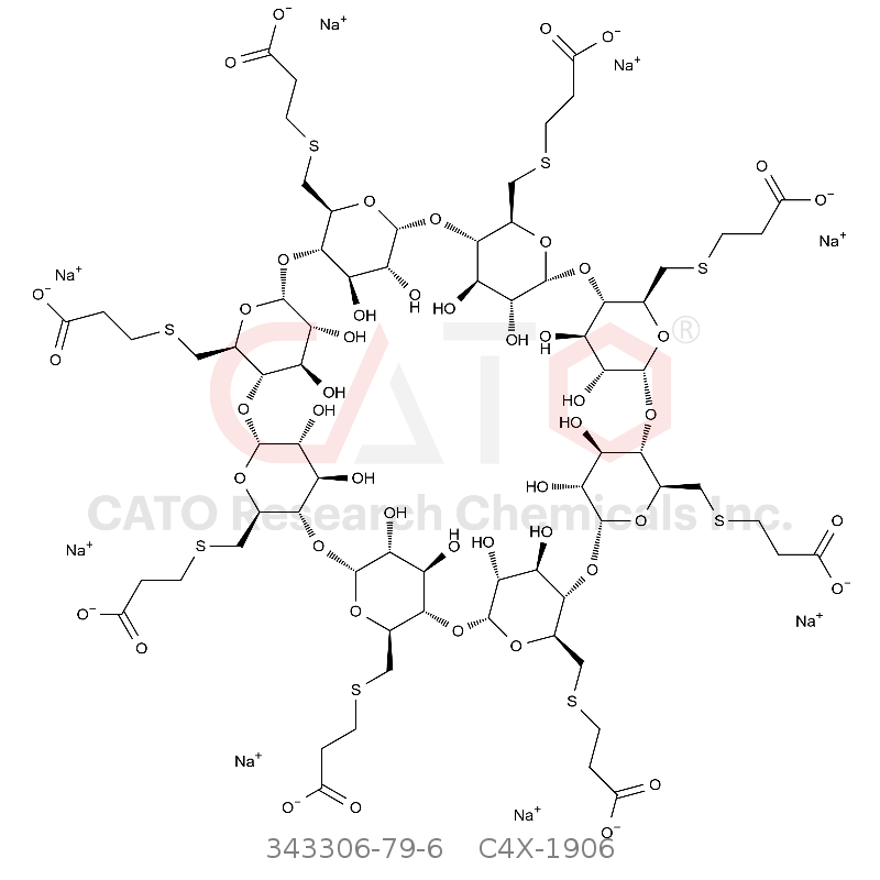 CAS No.:343306-79-6,舒更葡糖钠