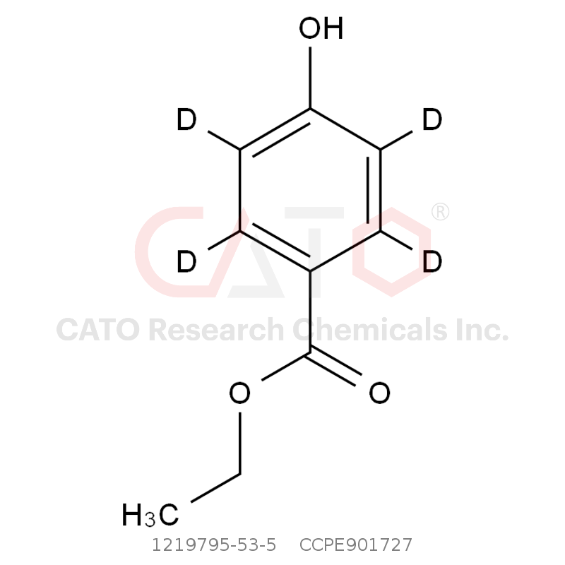 CAS No.:1219795-53-5,尼泊金乙酯-d4
