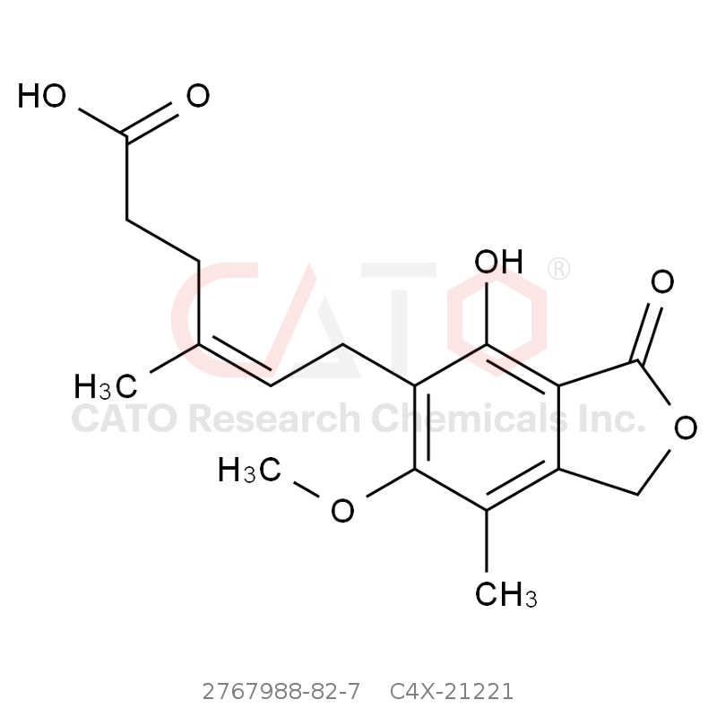 CAS No.:2767988-82-7,(Z)-Mycophenolic Acid