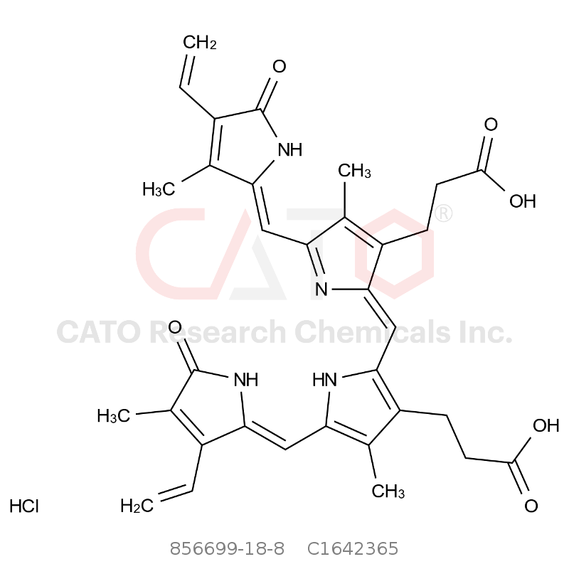 CAS No.:856699-18-8,Biliverdin hydrochloride