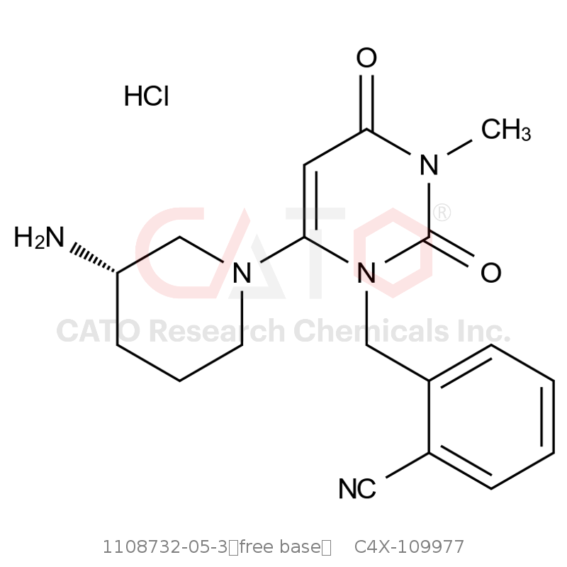 CAS No.:1108732-05-3（free base）,Alogliptin impurity 77 HCl