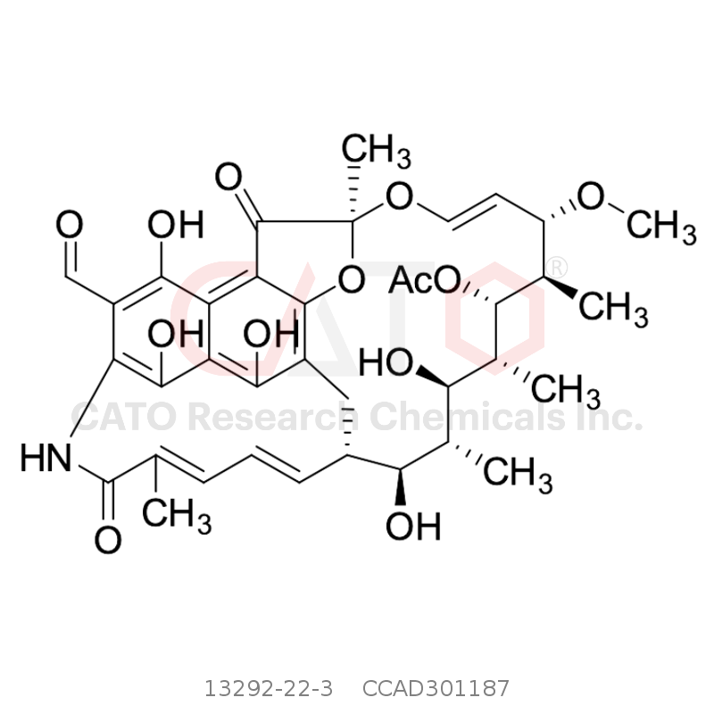 CAS No.:13292-22-3,3-Formyl Rifamycin
