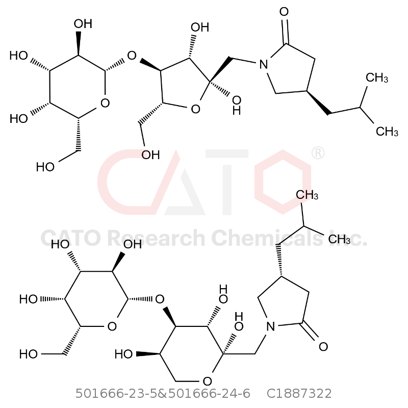 CAS No.:501666-23-5&501666-24-6,Pregabalin impurity 02