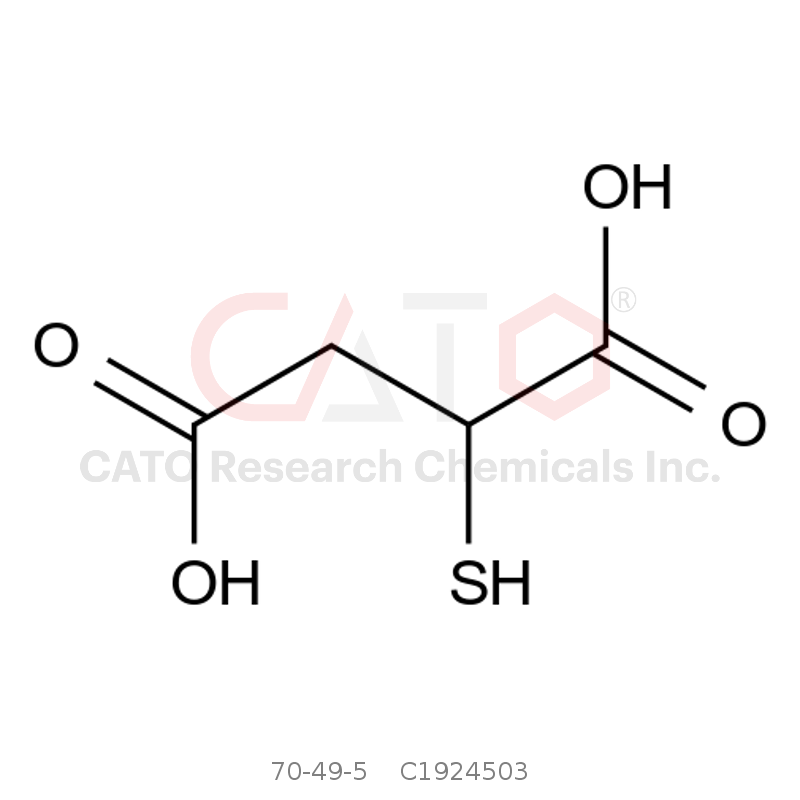 CAS No.:70-49-5,巯基丁二酸