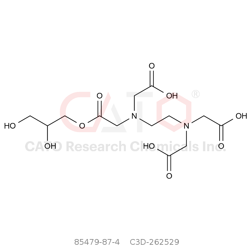 CAS No.:85479-87-4,2,2'-((2-((羧甲基)(2-(2,3-二羟丙氧基)-2-氧代乙基)氨基)乙基)亚氨基二乙酸