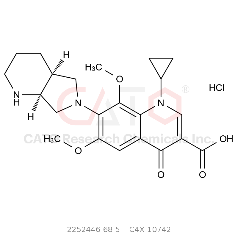 CAS No.:2252446-68-5,莫西沙星EP杂质B盐酸盐