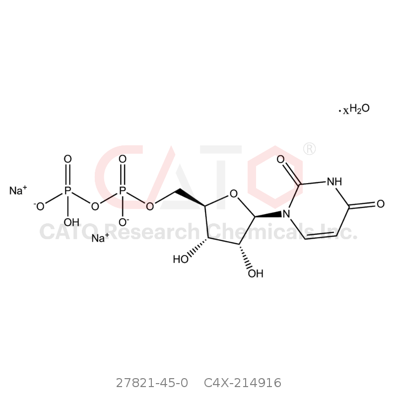 CAS No.:27821-45-0,尿苷-5′-二磷酸二钠盐 ·X水合物