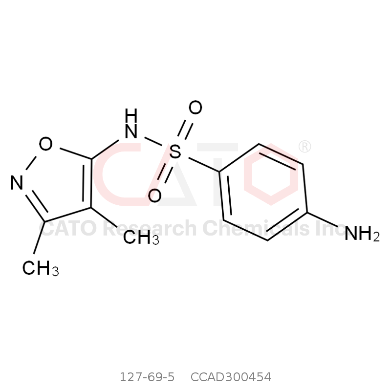 CAS No.:127-69-5,磺胺二甲异恶唑/磺胺异恶唑