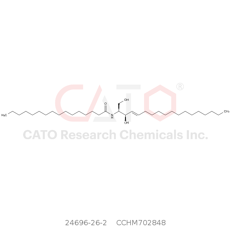 CAS No.:24696-26-2,N-棕榈酰神经鞘氨醇
