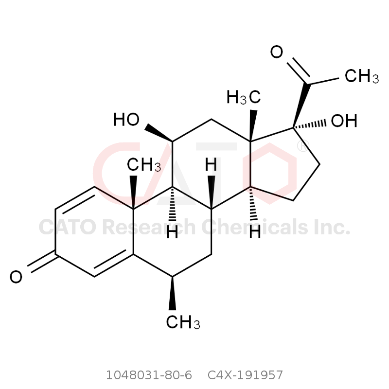 CAS No.:1048031-80-6,Methylprednisolone Impurity 57