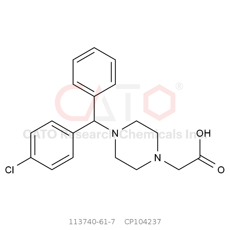 CAS No.:113740-61-7,Cetirizine Impurity N19