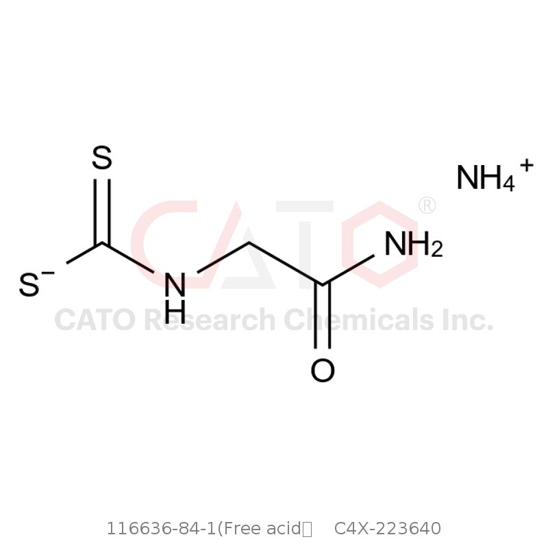 CAS No.:116636-84-1(Free acid）,Epalrestat impurity 40 Ammonium Salt