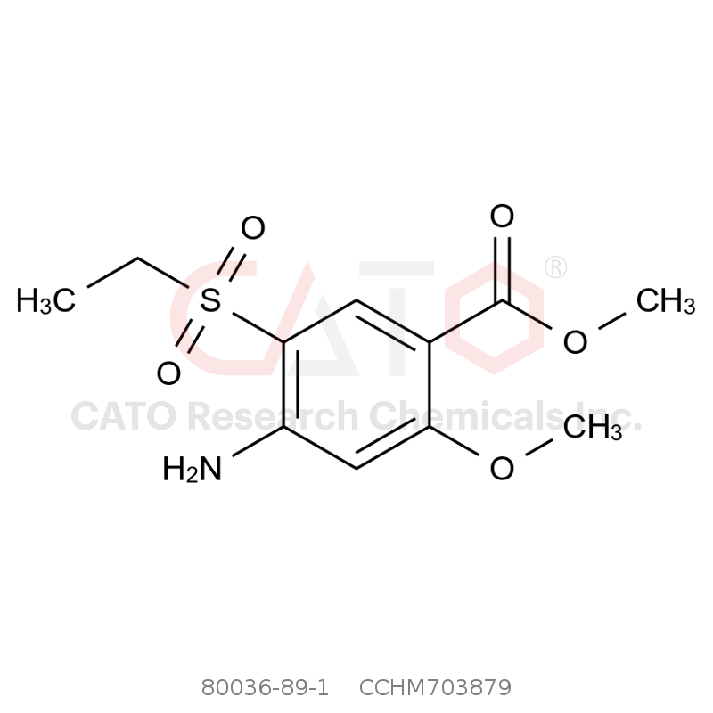 CAS No.:80036-89-1,2-甲氧基-4-氨基-5-(乙基磺酰基)苯甲酸甲酯