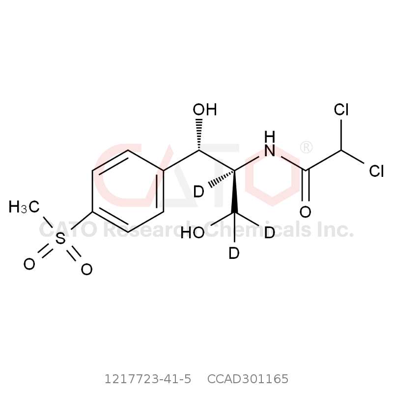 CAS No.:1217723-41-5,ent-Thiamphenicol-d3