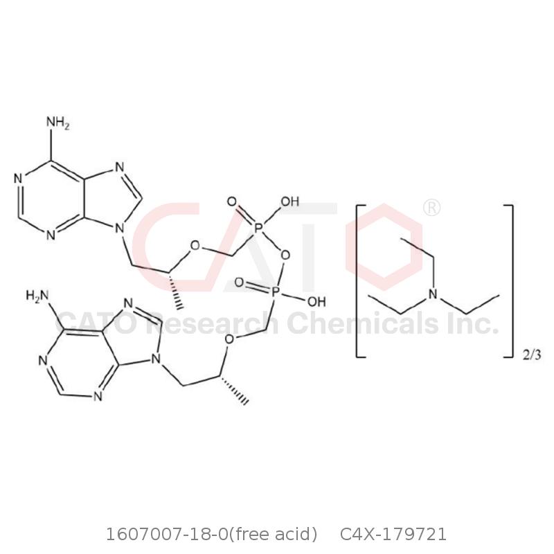 CAS No.:1607007-18-0(free acid),Tenofovir Alafenamide Impurity 21