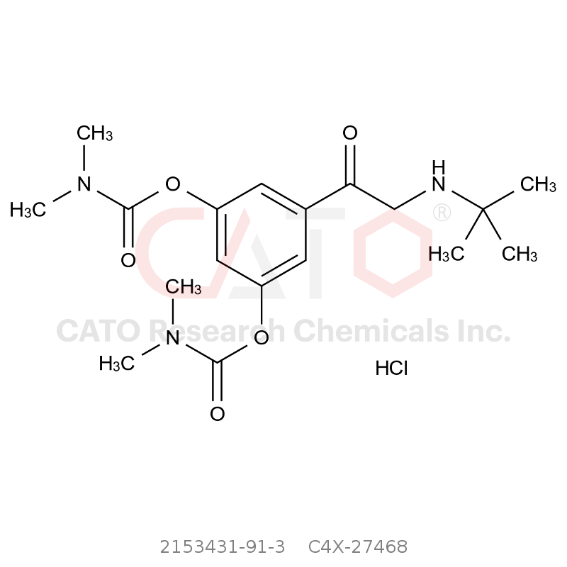 CAS No.:2153431-91-3,Bambuterol EP Impurity F Hydrochloride