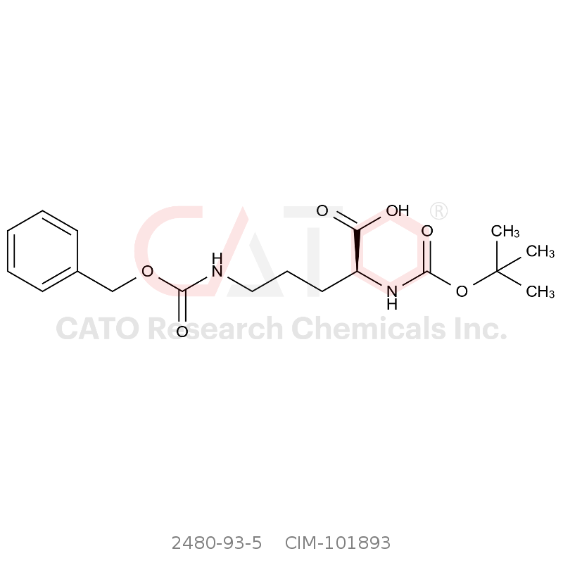 CAS No.:2480-93-5,Boc-鸟氨酸(Z)-OH
