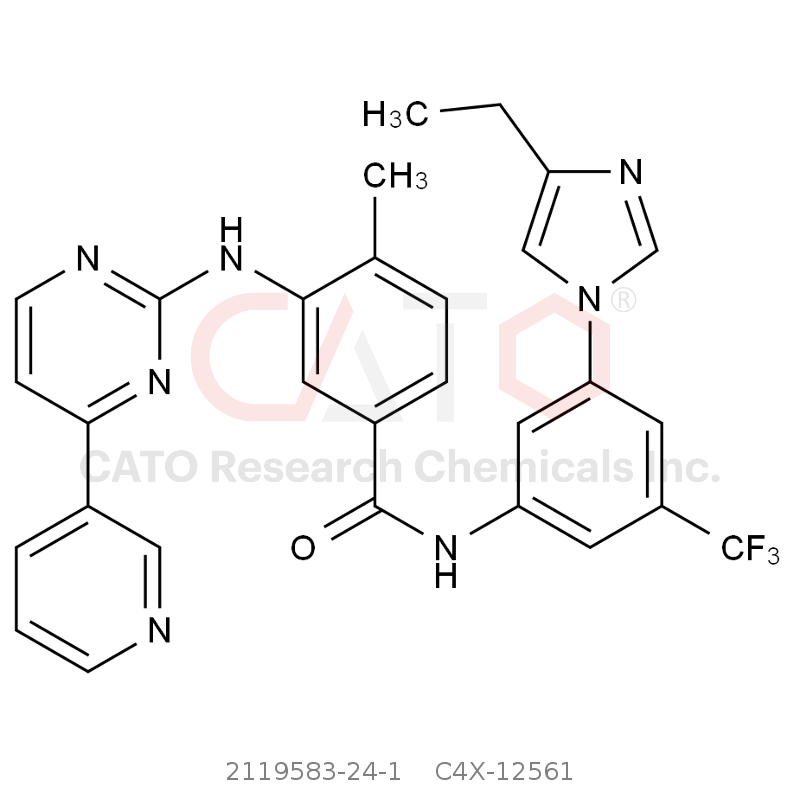 CAS No.:2119583-24-1,Nilotinib Impurity 1