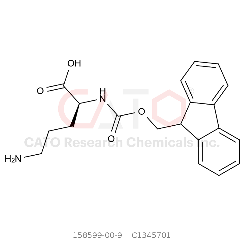 CAS No.:158599-00-9,Fmoc-Orn-OH（L-(+)-芴甲氧羰基鸟氨酸）