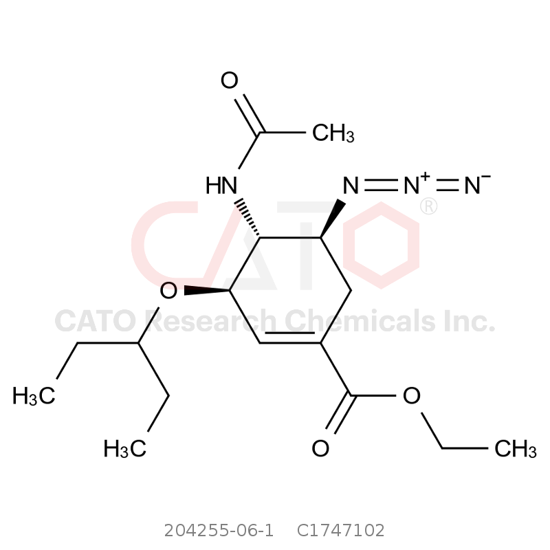 CAS No.:204255-06-1,5-Azido Oseltamivir
