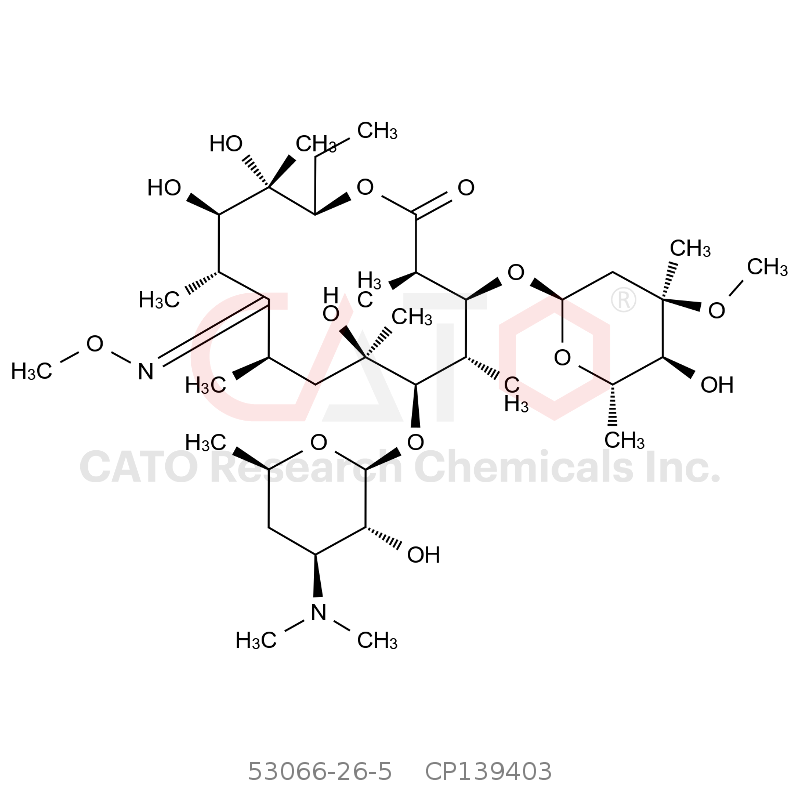 CAS No.:53066-26-5,Erythromycin A 9-Methoxime