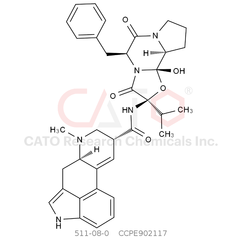 CAS No.:511-08-0,麦角克碱