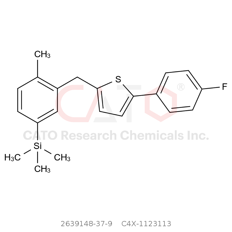 CAS No.:2639148-37-9,Canagliflozin Impurity 113
