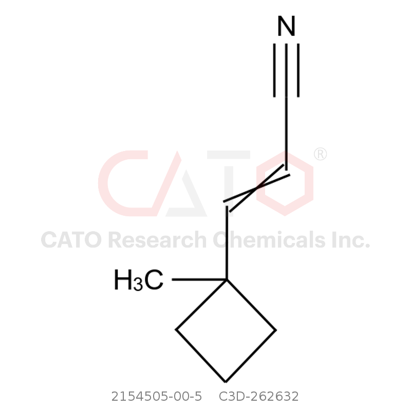 CAS No.:2154505-00-5,3-（1-甲基环丁基）丙烯腈
