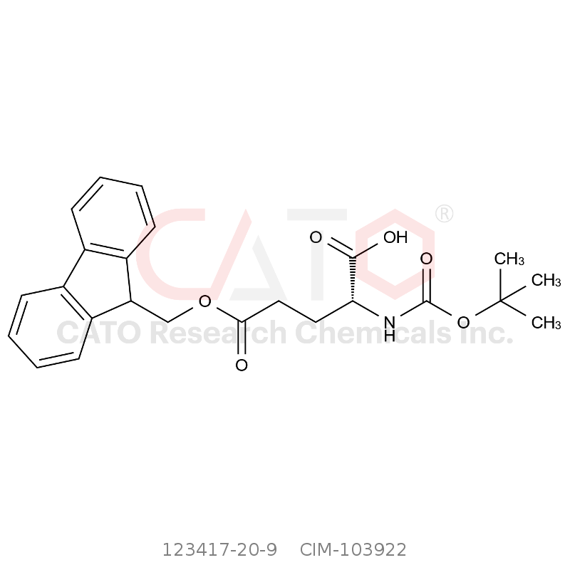 CAS No.:123417-20-9,Boc-D-Glu(OFm)-OH