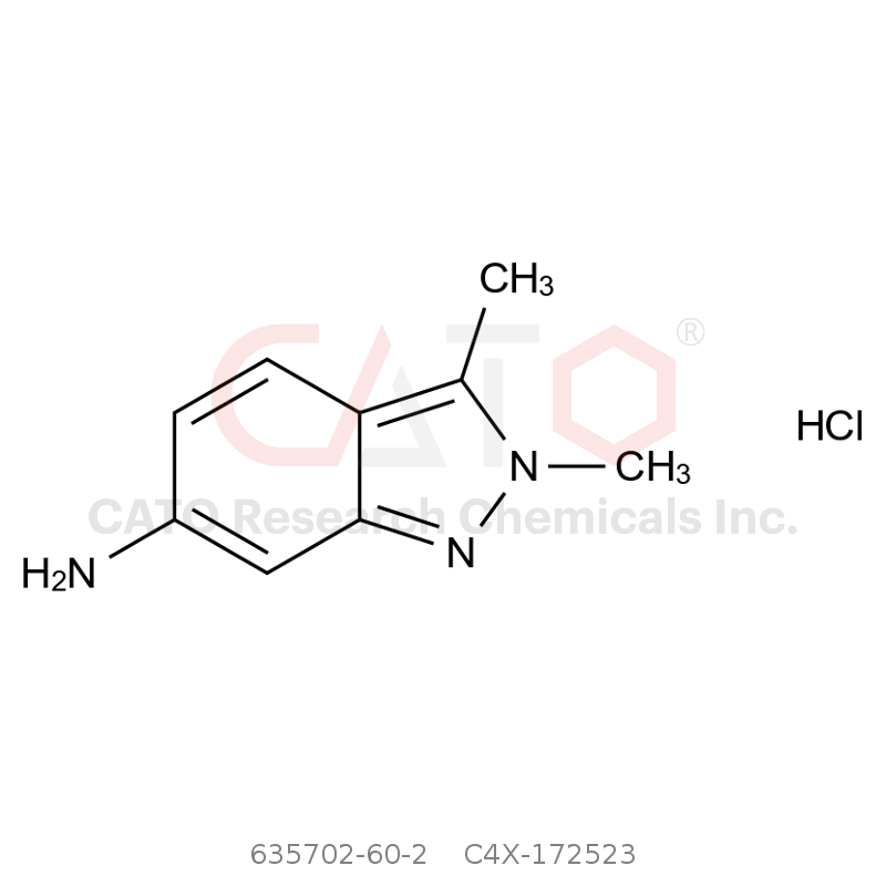 CAS No.:635702-60-2,2,3-Dimethyl-2H-indazol-6-amine Hydrochloride