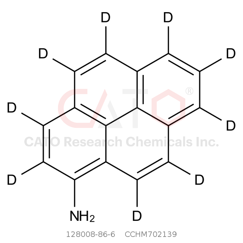 CAS No.:128008-86-6,1-Aminopyrene-d9