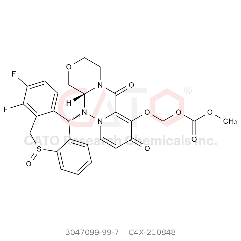 CAS No.:3047099-99-7,Baloxavir Impurity 48