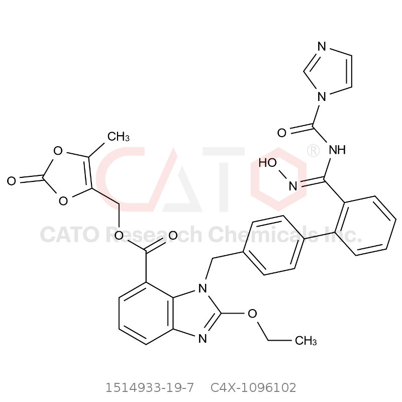 CAS No.:1514933-19-7,Azilsartan Impurity 102
