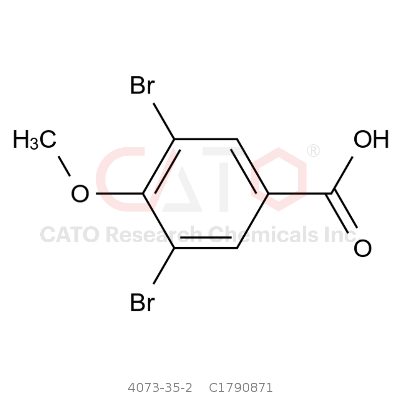 CAS No.:4073-35-2,3,5-二溴-4-甲氧基苯甲酸