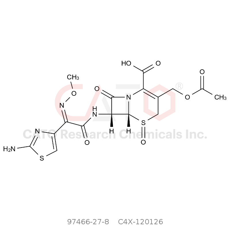 CAS No.:97466-27-8,Cefotaxime S-Oxide