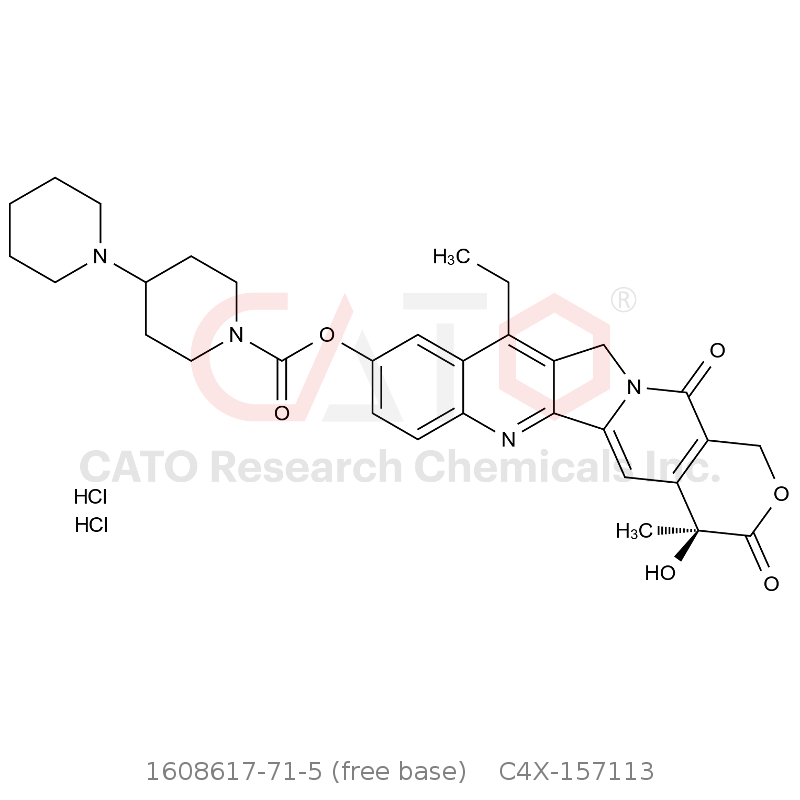 CAS No.:1608617-71-5 (free base),伊立替康EP杂质H 二盐酸盐