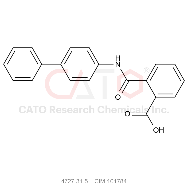 CAS No.:4727-31-5,2-([1,1-联苯]-4-基氨基甲酰)苯甲酸