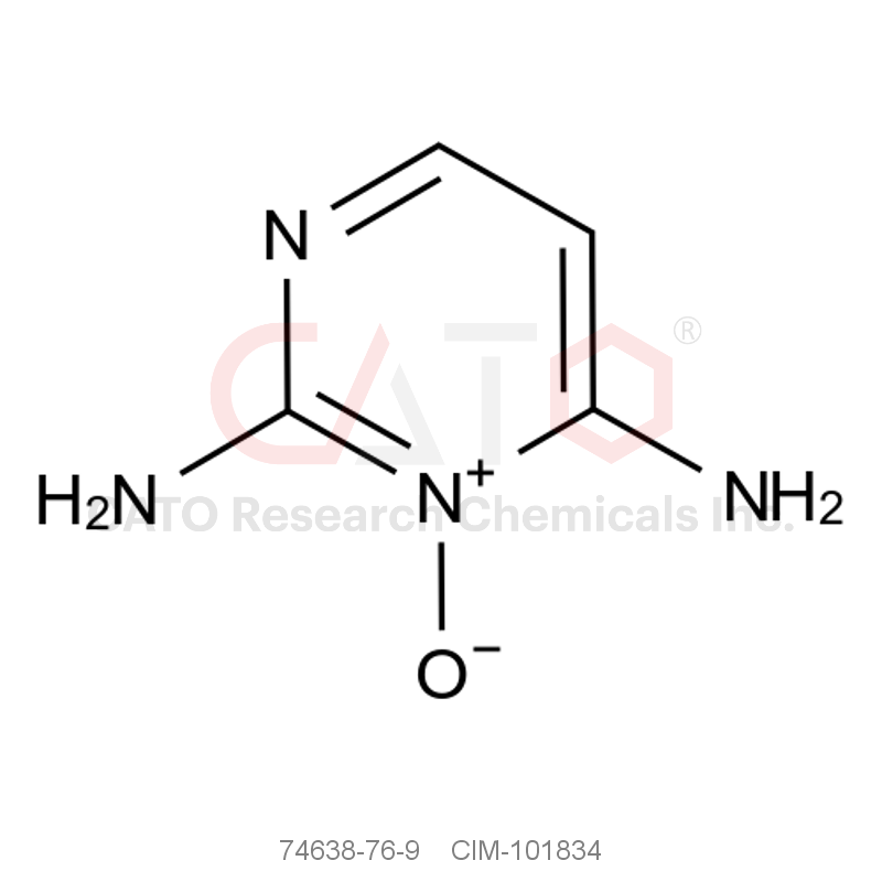 CAS No.:74638-76-9,2,4-Diamino pyrimidine-3-oxide