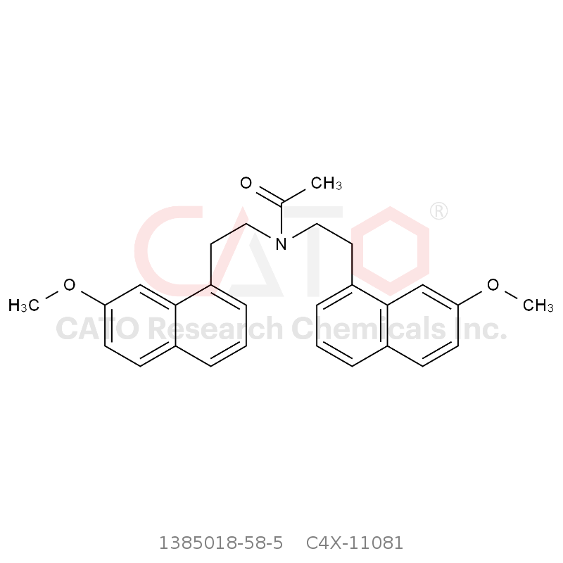 CAS No.:1385018-58-5,Agomelatine Impurity 1