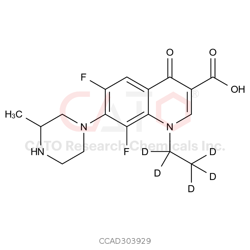 Lomefloxacin-D5